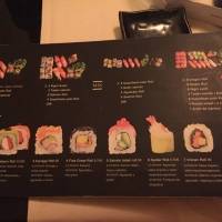 Carta de sushi - Ayala Japón